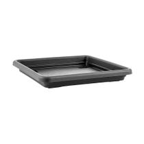 Prato Desli para Vaso Milão Preto - 26cm Prato Desli para Vaso Milão Preto - 26cm