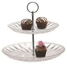 Prato Doce 20x25Cm Vidro Transparente Prato Doce 20x25Cm Vidro Transparente