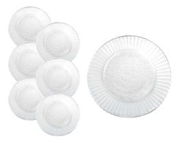 Prato Duralex Primavera Fundo Nadir 22,4 Cm Com 24 Unidades Prato Duralex Primavera Fundo Nadir 22,4 Cm Com 24 Unidades