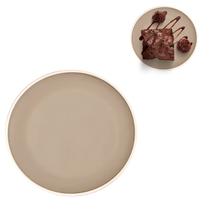 Prato em Melamina Oriental 15cm Restaurantes Borda Dourada