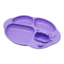 Prato em Silicone Marcus e Marcus com Sucção e Divisórias (18M+)