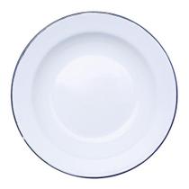 Prato Esmaltado N22 Ewel - Branco