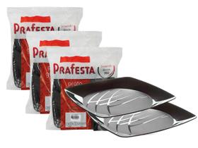 Prato Festa Sobremesa Acrílico Resistente Descartável 30un M
