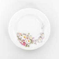 Prato Fundo 23 cm Porcelana Schmidt - Dec. Eterna