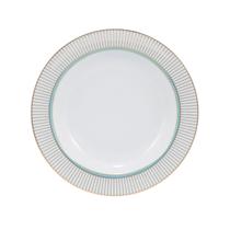 Prato Fundo 23cm Porcelana Schmidt - Dec. Audrey 2251 Prato Fundo 23cm Porcelana Schmidt - Dec. Audrey 2251