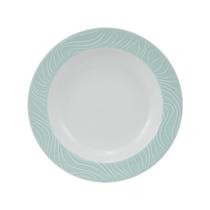 Prato Fundo 23cm Porcelana Schmidt - Dec. Green Oak 2388