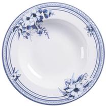 Prato Fundo 23cm Tramontina Azzura Porcelana Decorada 330ml Servir Sopas Calados Prato Fundo 23cm Tramontina Azzura Porcelana Decorada 330ml Servir Sopas Calados