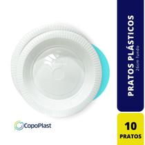 Prato Fundo 26Cm Com 10 - Copoplast