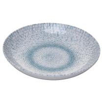 Prato Fundo Azahara 20,5cm Azul Porcelana - Wolff Prato Fundo Azahara 20,5cm Azul Porcelana - Wolff