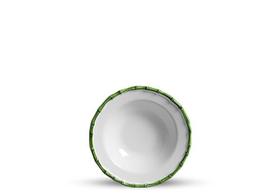 PRATO FUNDO BAMBU FLAT VERDE 22x4cm SCALLA