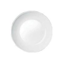 Prato Fundo Branco de Vidro Nadir Opaline 22Cm Embalagem 1 Un Prato Fundo Branco de Vidro Nadir Opaline 22Cm Embalagem 1 Un