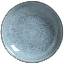 Prato Fundo Cerâmica 22,5cm Azul Bio Brezze 830ml Porto Brasil Stoneware Avulso Prato Fundo Cerâmica 22,5cm Azul Bio Brezze 830ml Porto Brasil Stoneware Avulso