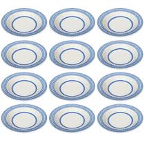 Prato Fundo de Cerâmica Donna Grano 21,5cm 12 Unidades - Biona 140604 Prato Fundo de Cerâmica Donna Grano 21,5cm 12 Unidades - Biona 140604