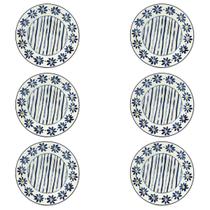 Prato Fundo De Cerâmica Donna Margaridas 21,5Cm 6 Un - Biona Prato Fundo De Cerâmica Donna Margaridas 21,5Cm 6 Un - Biona