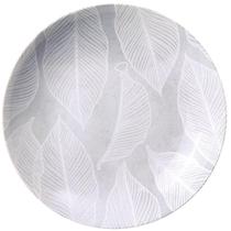 Prato Fundo de Porcelana 21cm Tramontina Arbo Cinza 680ml Decorado Cozinha Avulso