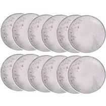 Prato Fundo de Porcelana Decorada Floralis 21cm 12un - Tramontina 96580/082 Prato Fundo de Porcelana Decorada Floralis 21cm 12un - Tramontina 96580/082