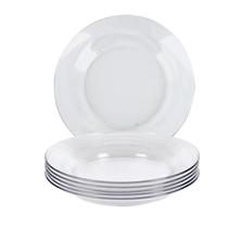 Prato Fundo de vidro para comer macarrao