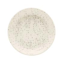 Prato Fundo Em Cerâmica Flat Chuvisco 20,5cm Oxford Prato Fundo Em Cerâmica Flat Chuvisco 20,5cm Oxford
