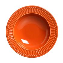 Prato Fundo em Cerâmica Roma Cantaloupe 22cm - 1 unid.