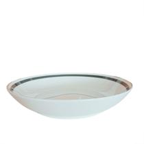 Prato Fundo Filete Ouro e Verde 20cm 6un Trés Classic LHermitage Prato Fundo Filete Ouro e Verde 20cm 6un Trés Classic LHermitage