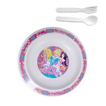 Prato Fundo Infantil com Talheres BPA Free - 2002 Prato Fundo Infantil com Talheres BPA Free - 2002