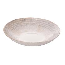 Prato Fundo Maréa 21,5cm Off White Cerâmica Wolff