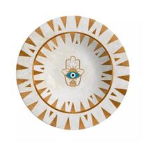 Prato Fundo Olho Grego Plus Cerâmica Alleanza 25cm 1ªLinha