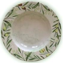 Prato Fundo Oliva 23cm em Porcelana Tramontina