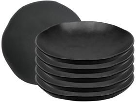 Prato Fundo Orgânico Preto Matte 21cm Porto Brasil Cozinha Prato Fundo Orgânico Preto Matte 21cm Porto Brasil Cozinha