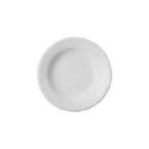Prato Fundo Pomerode Branco 24 cm Porcelana Schmidt