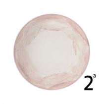 Prato Fundo Porcelana 22cm Tramontina Rosé Resistente Prato Fundo Porcelana 22cm Tramontina Rosé Resistente