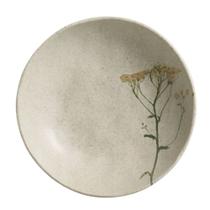 Prato Fundo Porto Brasil Campestre Bio Stoneware Off White Mesa Posta 22,5cm