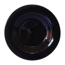 Prato Fundo Redondo de Sopa Cor Preto Aparelho de Jantar 1 Peça