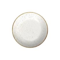 Prato Fundo Rústico Marrom Porcelana Decorada 22cm - TRAMONTINA