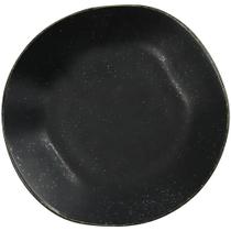 Prato Fundo Ryo Volcano 1 Peça Porcelana Ondulado para Massas Preto Prato Fundo Ryo Volcano 1 Peça Porcelana Ondulado para Massas Preto