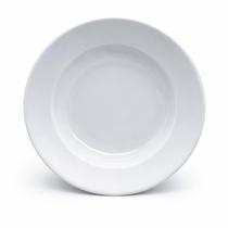 Prato Fundo Sopa 24cm Branco Convencional Porcelana Schmidt Prato Fundo Sopa 24cm Branco Convencional Porcelana Schmidt