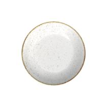 Prato Fundo Tramontina Rústico Marrom em Porcelana Decorada 22 cm Prato Fundo Tramontina Rústico Marrom em Porcelana Decorada 22 cm