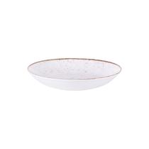 Prato Fundo Tramontina Rustico Marrom MaxForce em Porcelana Prato Fundo Tramontina Rustico Marrom MaxForce em Porcelana