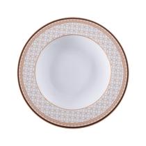 Prato Fundo Tramontina Solaris 23 Cm Em Porcelana Decorada Prato Fundo Tramontina Solaris 23 Cm Em Porcelana Decorada