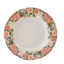 Prato fundo tropical paradise em porcelana caixa com 6 pecas