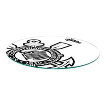 Prato Giratório 29cm Corinthians - Design Oficial