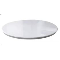 Prato Giratório Esmeralda 50cm Branco