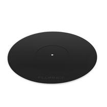 Prato Giratório Mat Fluance - Borracha de Silicone Preta