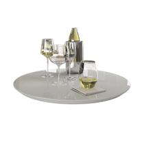 Prato Giratório Off White 60 cm