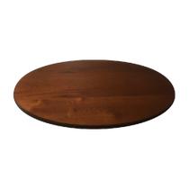 Prato giratório para servir na mesa 50 cm - Castanho - Decore Casa