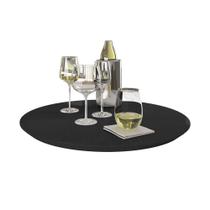 Prato Giratório Preto 60 cm