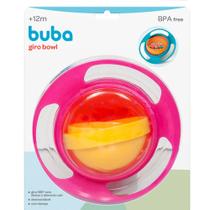 Prato giro bowl blister rosa 18cm buba