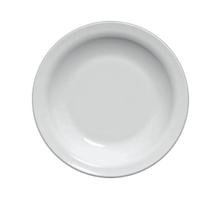 Prato Gourmet Fundo Caldo Sopa 22cm Vidro Branco 01 uni