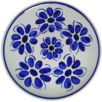 Prato Grande 26,5 cm pintado a mão - Monte Sião - Vintage