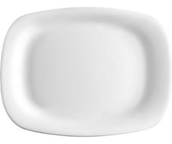 Prato Grangusto Bormioli Rocco 3x34cm Vidro Temperado Branco para Servir na Mesa Posta e Cozinha Prato Grangusto Bormioli Rocco 3x34cm Vidro Temperado Branco para Servir na Mesa Posta e Cozinha